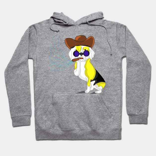 Cool dog Hoodie by Sshirart